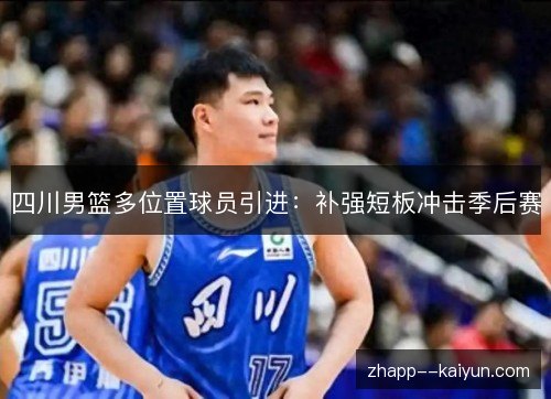 四川男篮多位置球员引进:补强短板冲击季后赛 四川男篮多位置球员引进:补强短板冲击季后赛